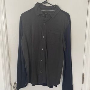 Banana Republic Grey/Blue dress shirt. Worn Once
